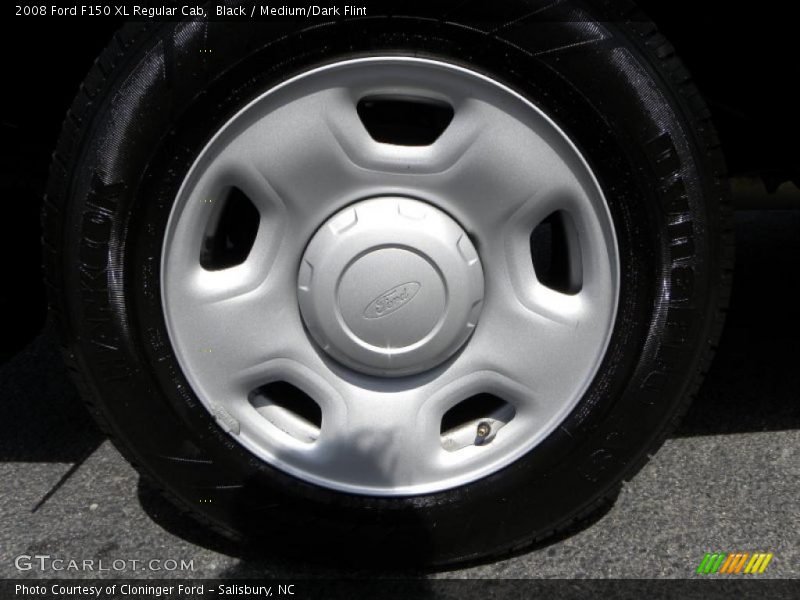 Black / Medium/Dark Flint 2008 Ford F150 XL Regular Cab
