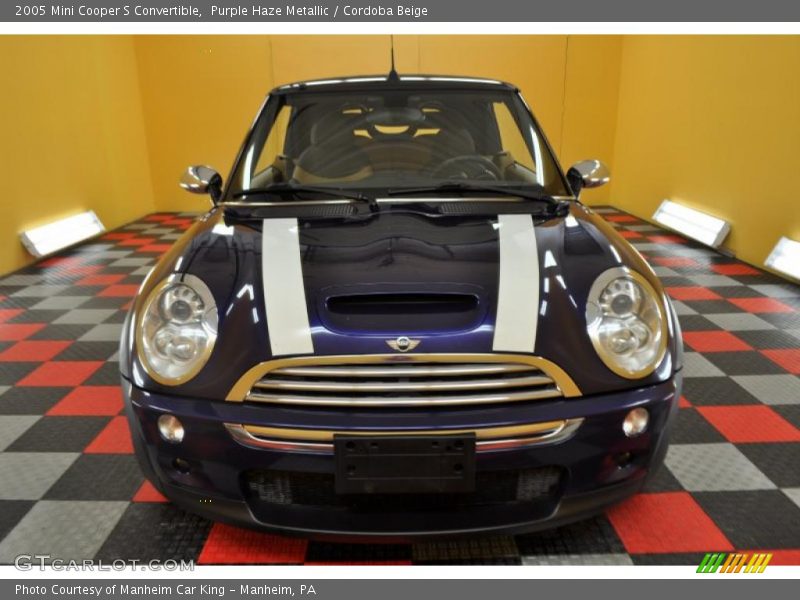Purple Haze Metallic / Cordoba Beige 2005 Mini Cooper S Convertible