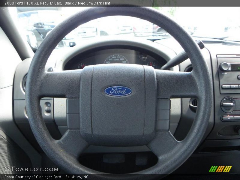 Black / Medium/Dark Flint 2008 Ford F150 XL Regular Cab
