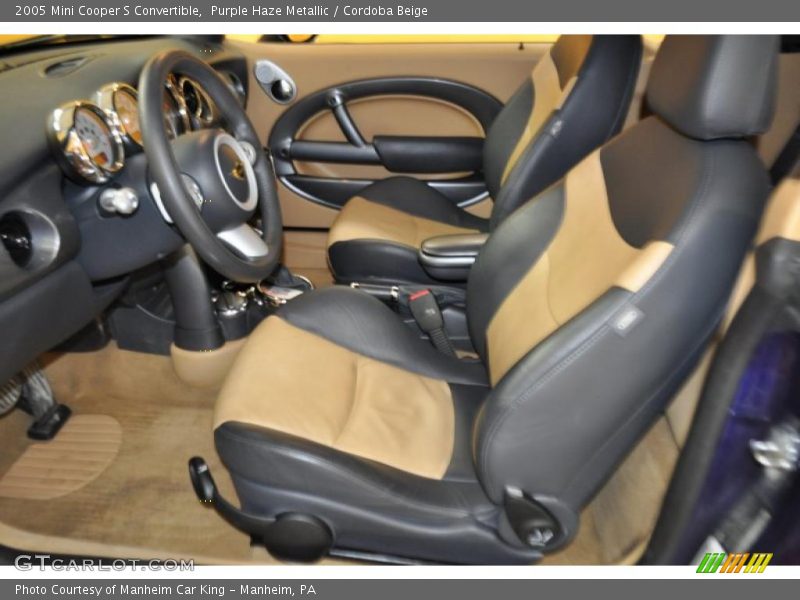 Purple Haze Metallic / Cordoba Beige 2005 Mini Cooper S Convertible
