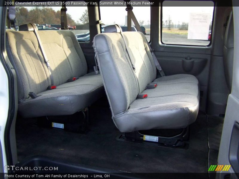 Summit White / Medium Pewter 2008 Chevrolet Express EXT LS 3500 Passenger Van