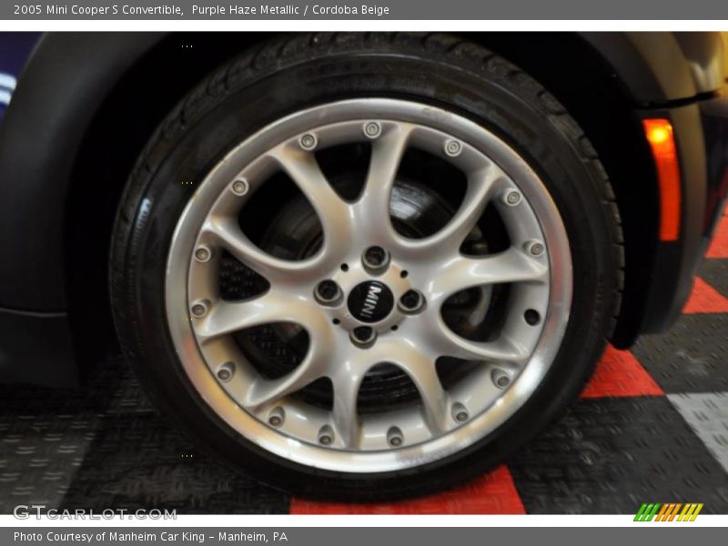 Purple Haze Metallic / Cordoba Beige 2005 Mini Cooper S Convertible