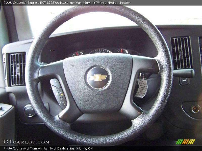 Summit White / Medium Pewter 2008 Chevrolet Express EXT LS 3500 Passenger Van
