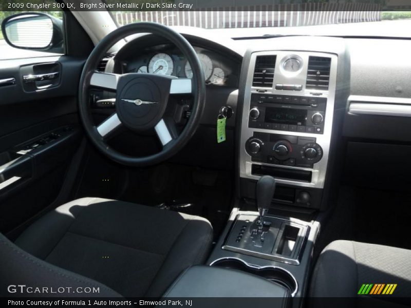 Bright Silver Metallic / Dark Slate Gray 2009 Chrysler 300 LX