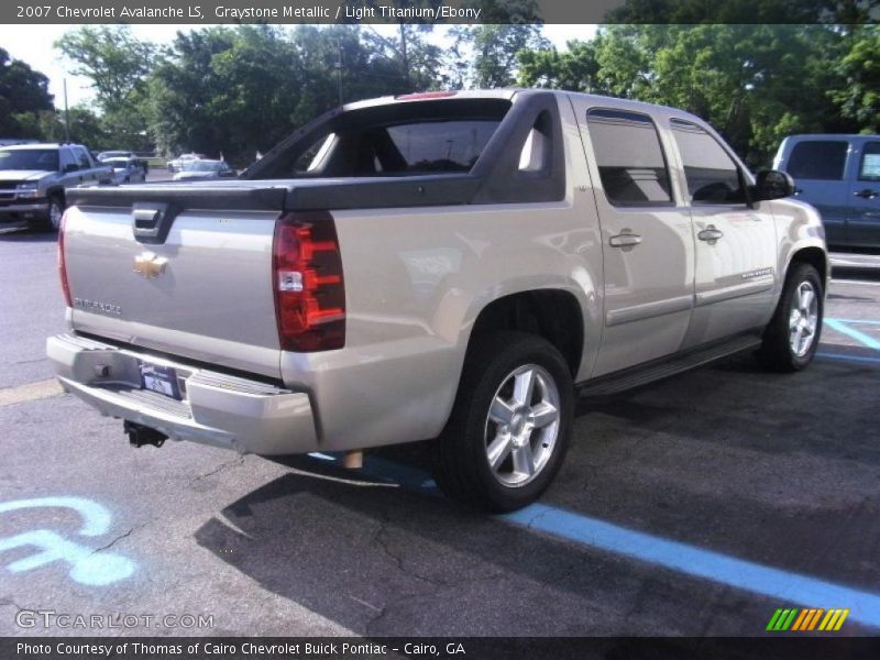 Graystone Metallic / Light Titanium/Ebony 2007 Chevrolet Avalanche LS
