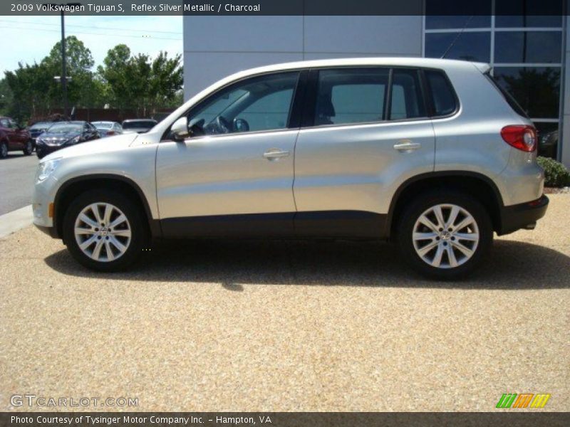 Reflex Silver Metallic / Charcoal 2009 Volkswagen Tiguan S