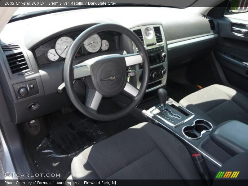 Bright Silver Metallic / Dark Slate Gray 2009 Chrysler 300 LX