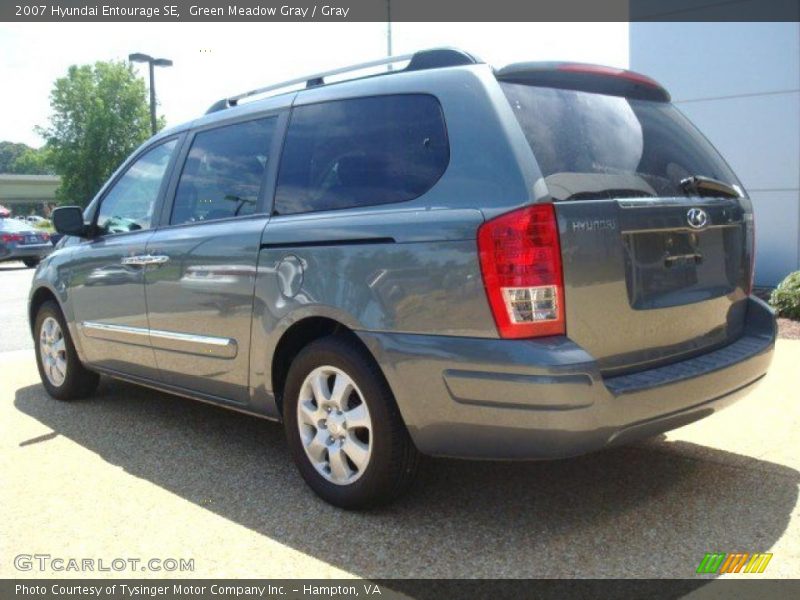 Green Meadow Gray / Gray 2007 Hyundai Entourage SE