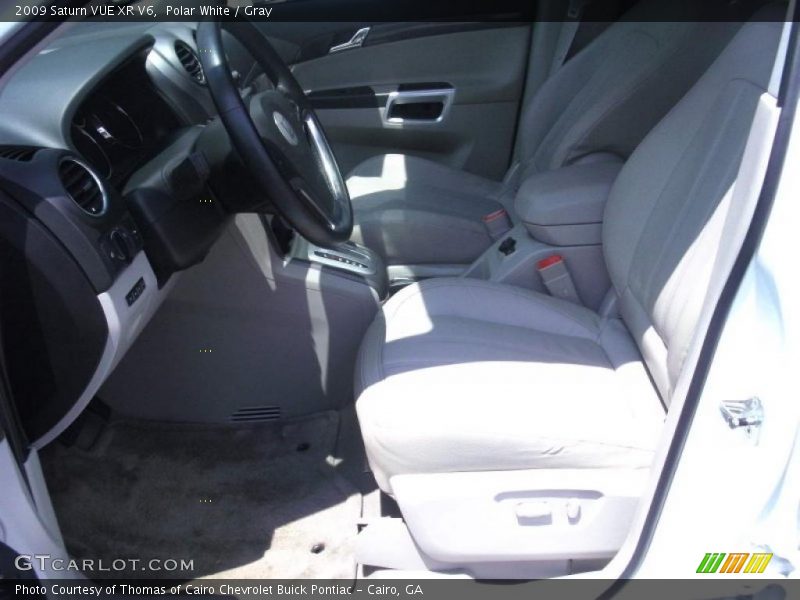 Polar White / Gray 2009 Saturn VUE XR V6