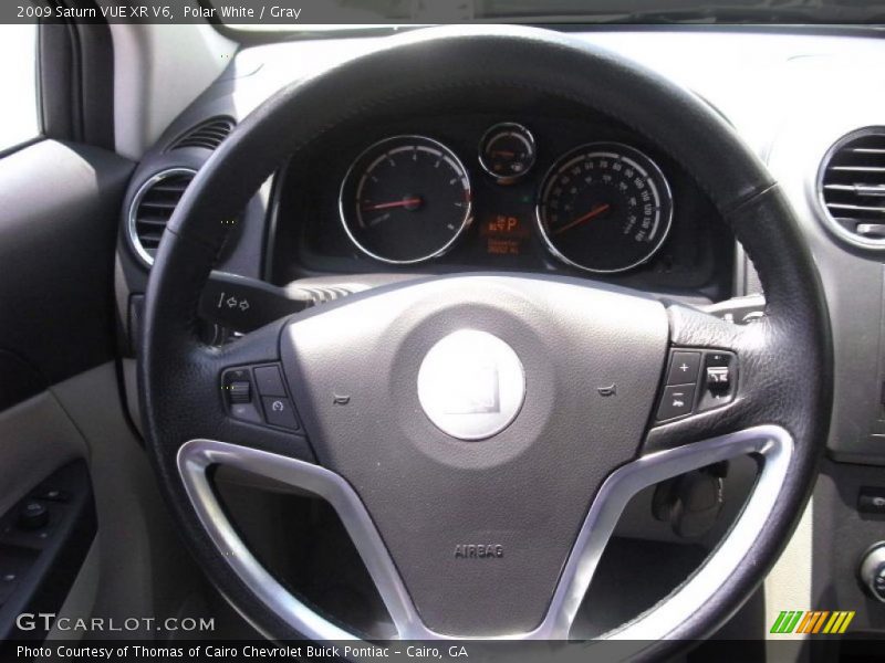 Polar White / Gray 2009 Saturn VUE XR V6