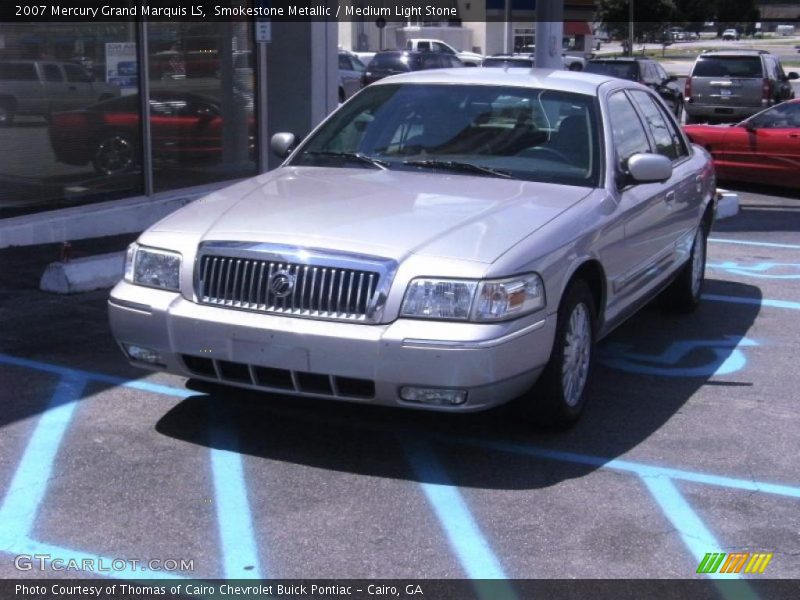 Smokestone Metallic / Medium Light Stone 2007 Mercury Grand Marquis LS