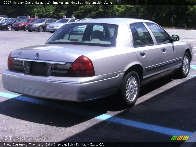 Smokestone Metallic / Medium Light Stone 2007 Mercury Grand Marquis LS