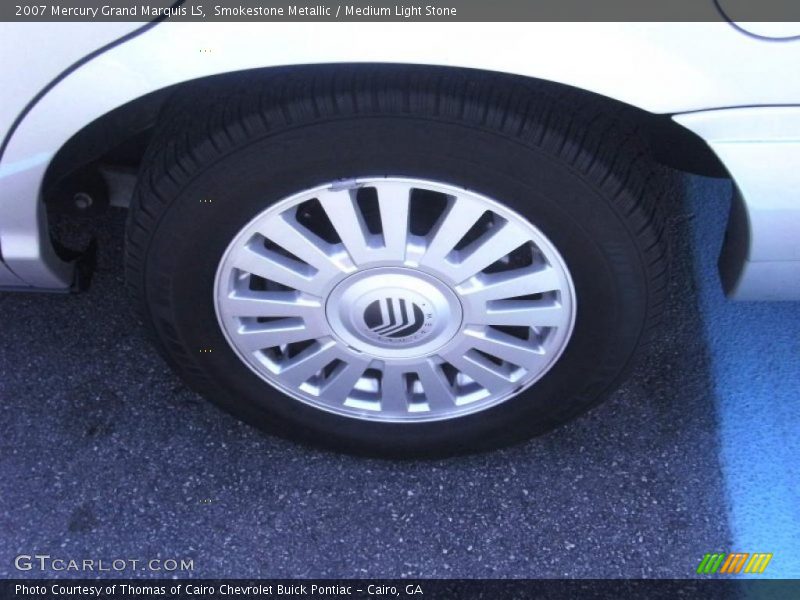Smokestone Metallic / Medium Light Stone 2007 Mercury Grand Marquis LS