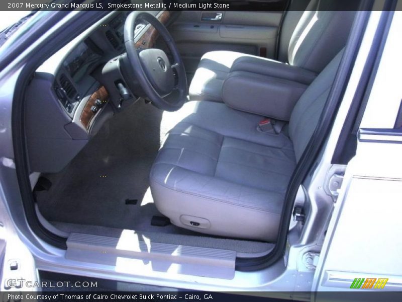 Smokestone Metallic / Medium Light Stone 2007 Mercury Grand Marquis LS