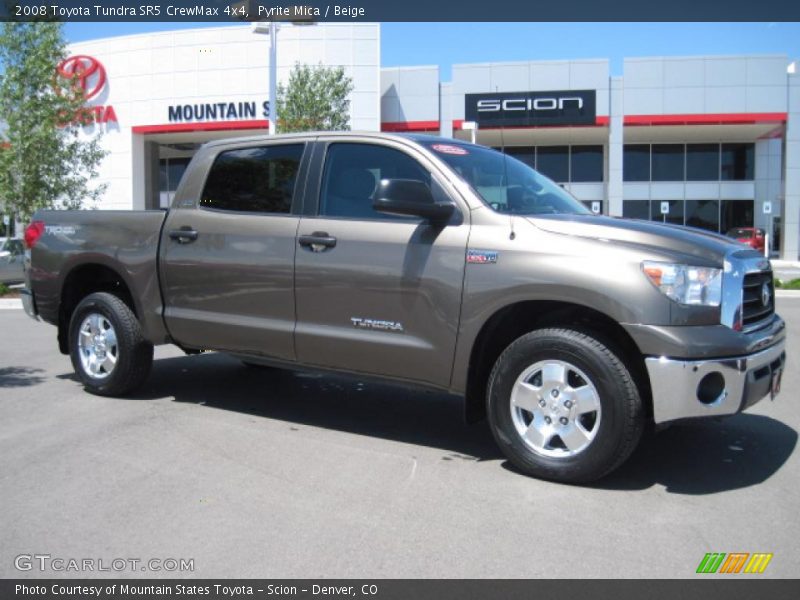 Pyrite Mica / Beige 2008 Toyota Tundra SR5 CrewMax 4x4