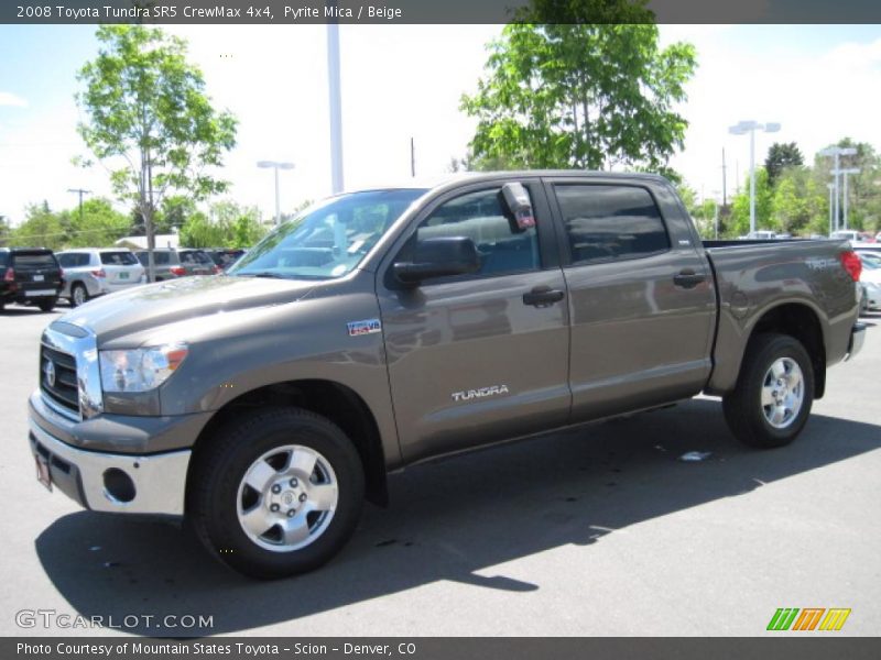 Pyrite Mica / Beige 2008 Toyota Tundra SR5 CrewMax 4x4
