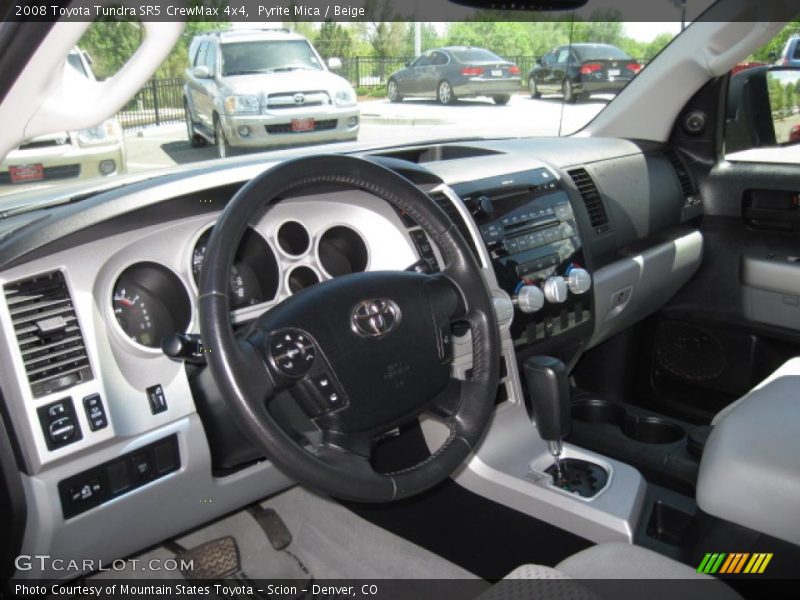 Pyrite Mica / Beige 2008 Toyota Tundra SR5 CrewMax 4x4
