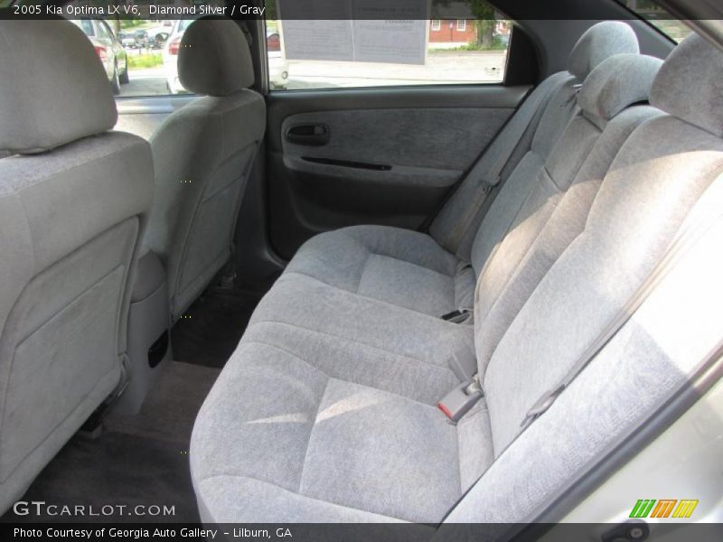 Diamond Silver / Gray 2005 Kia Optima LX V6