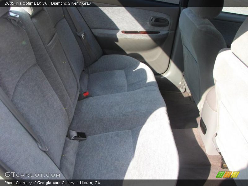 Diamond Silver / Gray 2005 Kia Optima LX V6