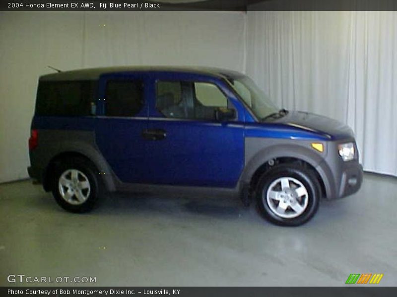 Fiji Blue Pearl / Black 2004 Honda Element EX AWD