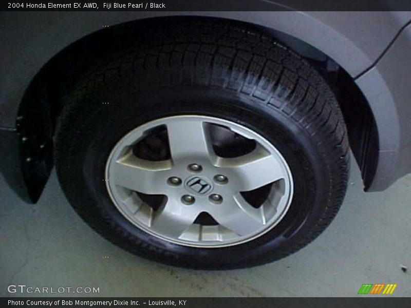 Fiji Blue Pearl / Black 2004 Honda Element EX AWD
