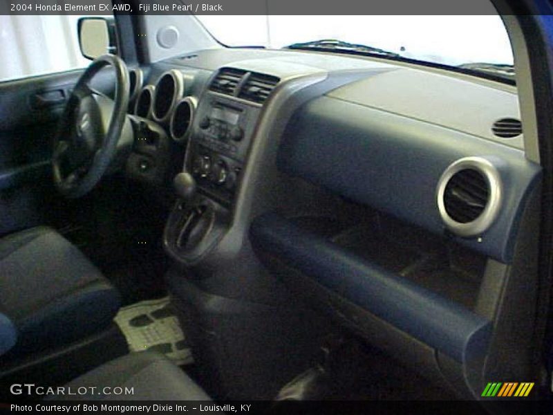 Fiji Blue Pearl / Black 2004 Honda Element EX AWD