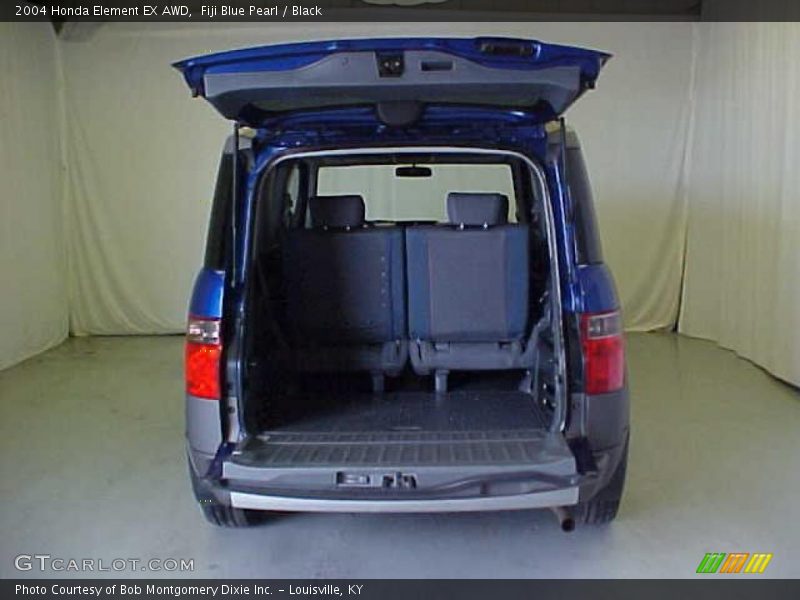 Fiji Blue Pearl / Black 2004 Honda Element EX AWD