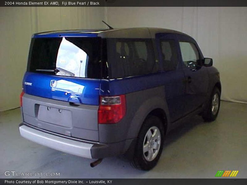Fiji Blue Pearl / Black 2004 Honda Element EX AWD