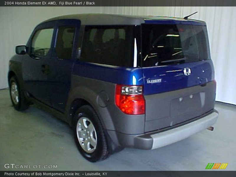 Fiji Blue Pearl / Black 2004 Honda Element EX AWD