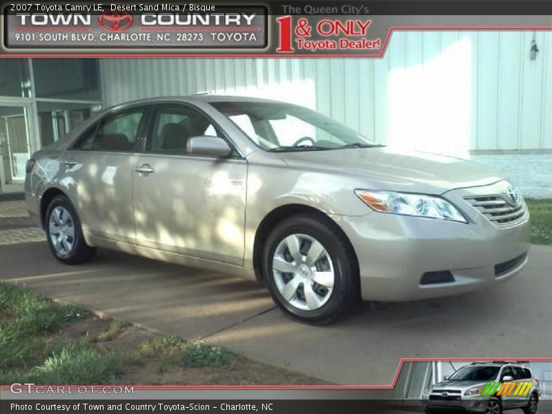 Desert Sand Mica / Bisque 2007 Toyota Camry LE