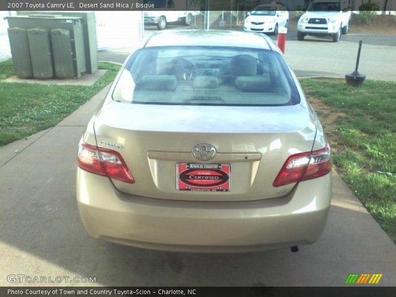 Desert Sand Mica / Bisque 2007 Toyota Camry LE