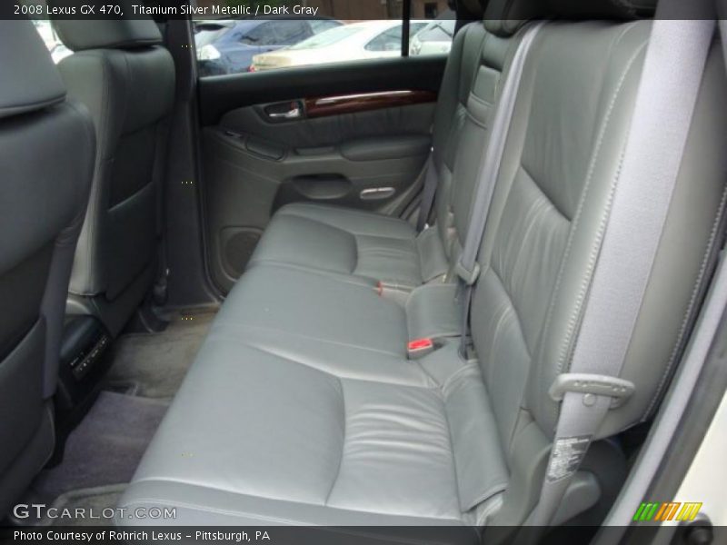 Titanium Silver Metallic / Dark Gray 2008 Lexus GX 470
