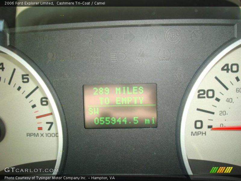 Cashmere Tri-Coat / Camel 2006 Ford Explorer Limited