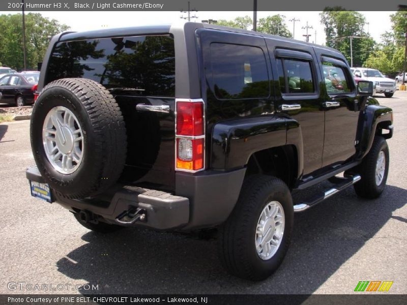 Black / Light Cashmere/Ebony 2007 Hummer H3 X