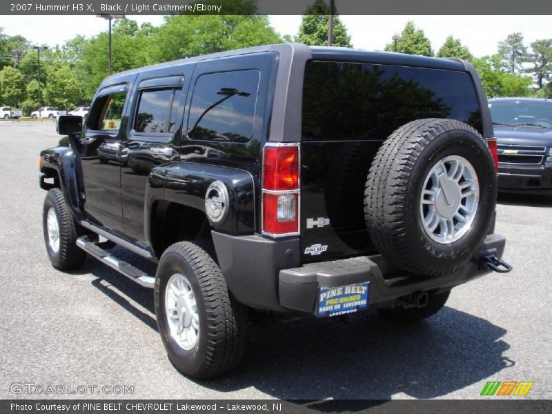 Black / Light Cashmere/Ebony 2007 Hummer H3 X