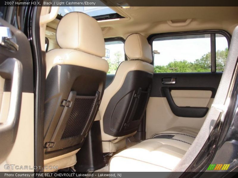 Black / Light Cashmere/Ebony 2007 Hummer H3 X