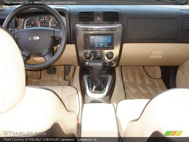 Black / Light Cashmere/Ebony 2007 Hummer H3 X
