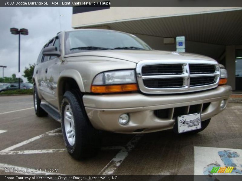 Light Khaki Metallic / Taupe 2003 Dodge Durango SLT 4x4