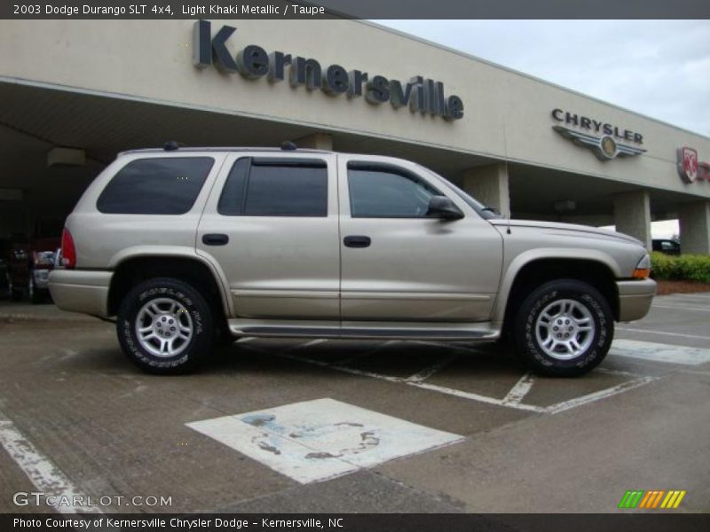 Light Khaki Metallic / Taupe 2003 Dodge Durango SLT 4x4