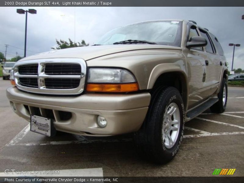 Light Khaki Metallic / Taupe 2003 Dodge Durango SLT 4x4