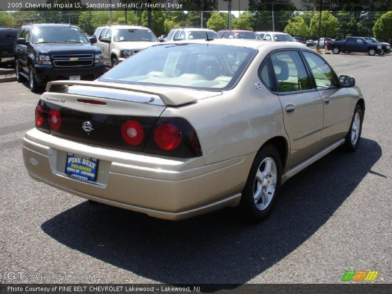 Sandstone Metallic / Neutral Beige 2005 Chevrolet Impala LS