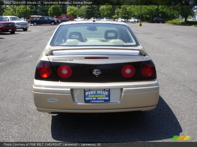 Sandstone Metallic / Neutral Beige 2005 Chevrolet Impala LS