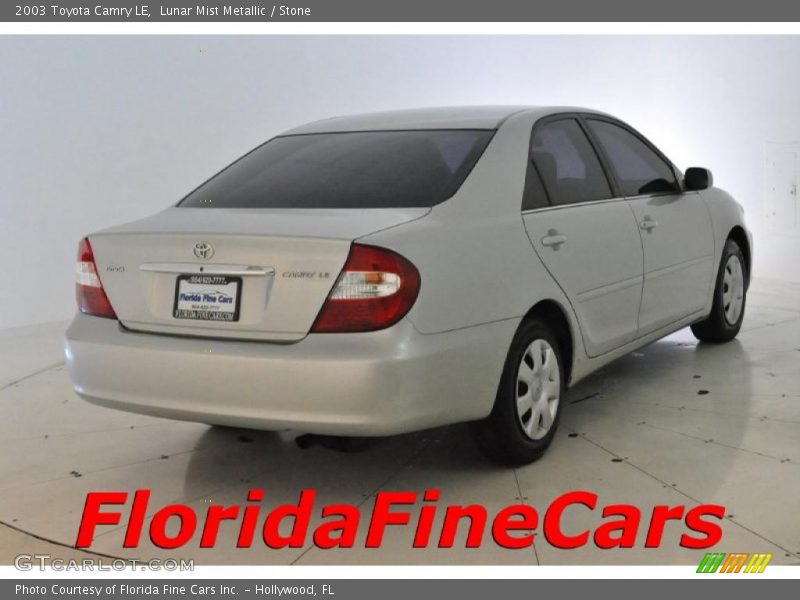 Lunar Mist Metallic / Stone 2003 Toyota Camry LE