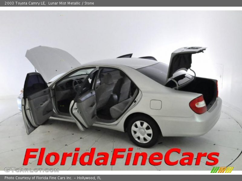 Lunar Mist Metallic / Stone 2003 Toyota Camry LE