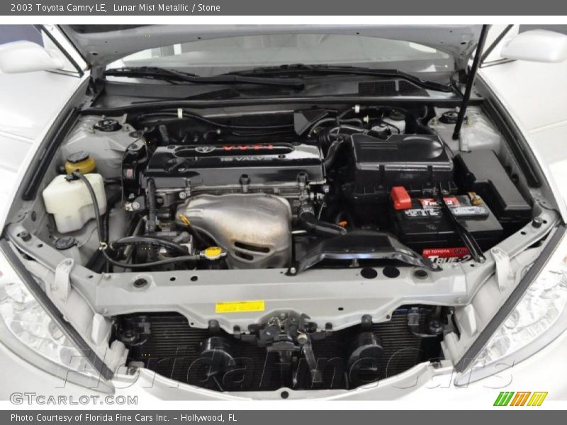 Lunar Mist Metallic / Stone 2003 Toyota Camry LE
