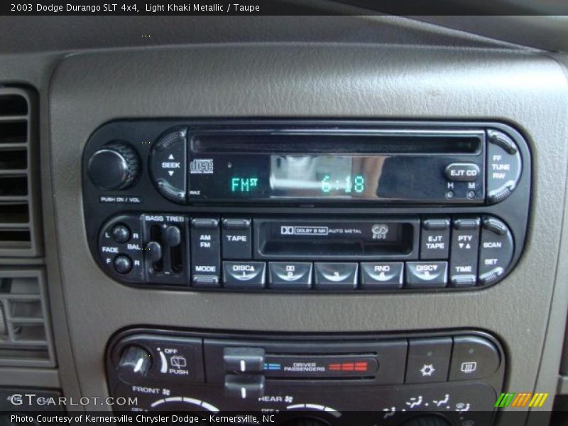 Light Khaki Metallic / Taupe 2003 Dodge Durango SLT 4x4