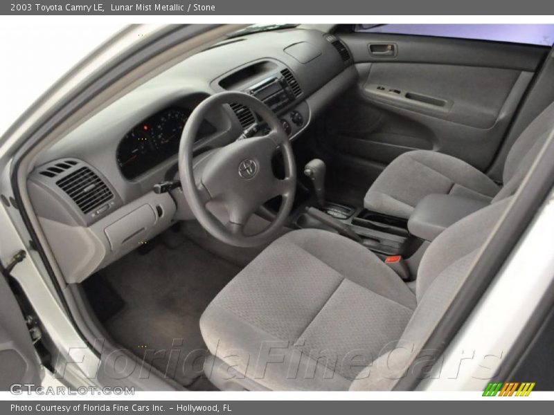 Lunar Mist Metallic / Stone 2003 Toyota Camry LE