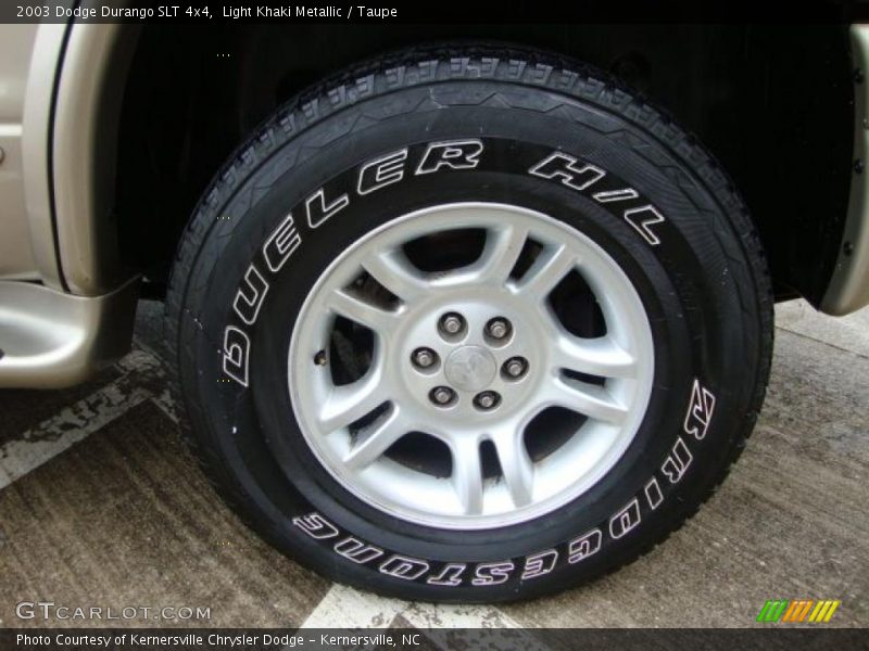 Light Khaki Metallic / Taupe 2003 Dodge Durango SLT 4x4