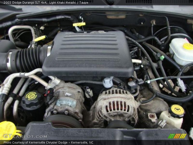 Light Khaki Metallic / Taupe 2003 Dodge Durango SLT 4x4