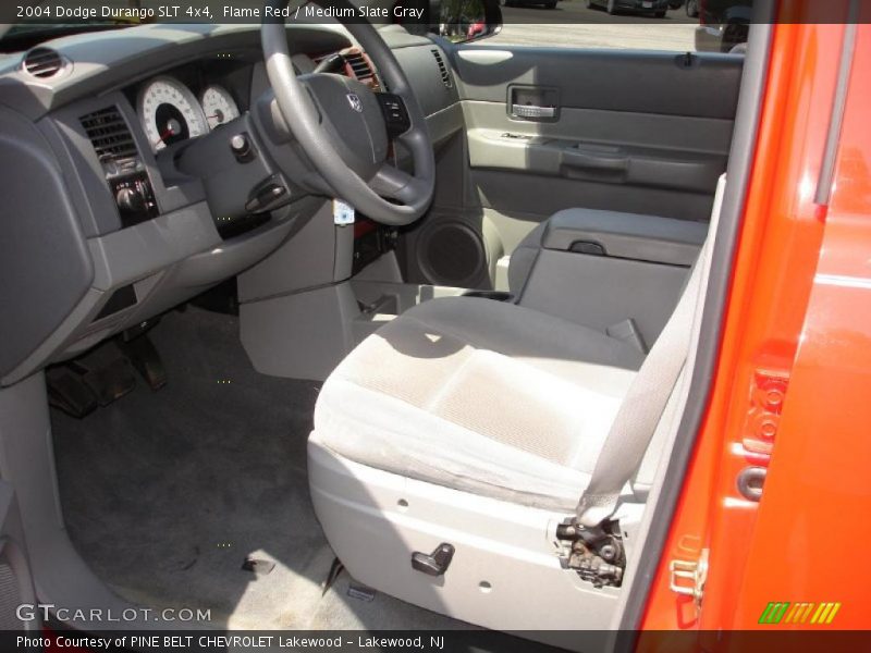 Flame Red / Medium Slate Gray 2004 Dodge Durango SLT 4x4